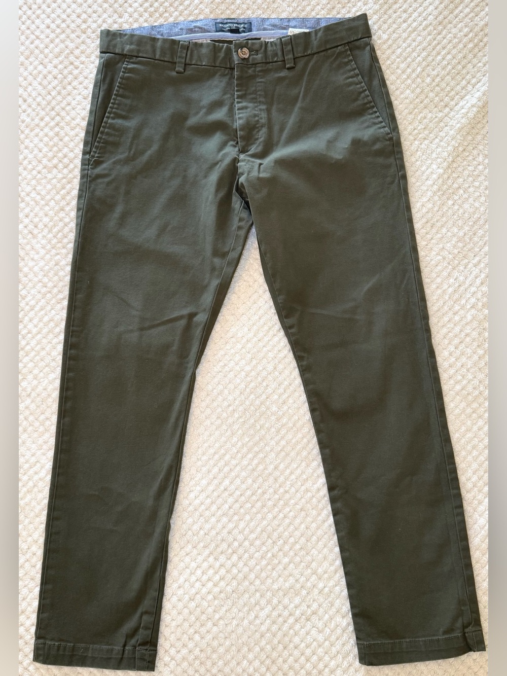 Banana Republic Pants, Men, 33x30, Fulton Skinny Chino